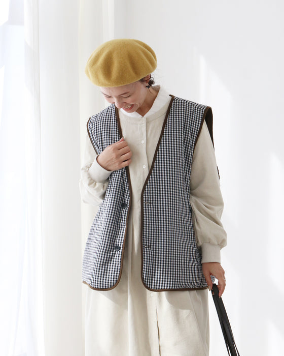 リバーシブルおしゃれベスト