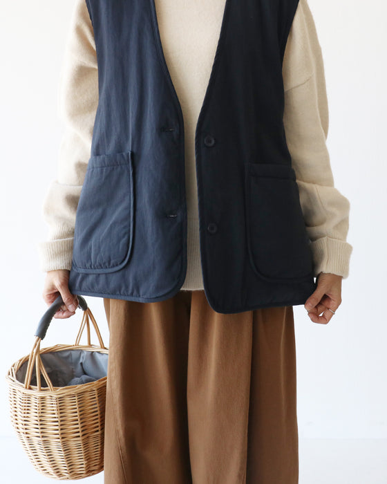 リバーシブルおしゃれベスト