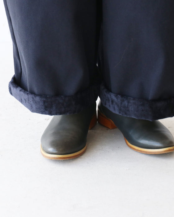 裏ベロアあたたかゆったりパンツ