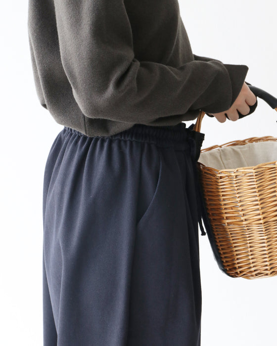 裏ベロアあたたかゆったりパンツ