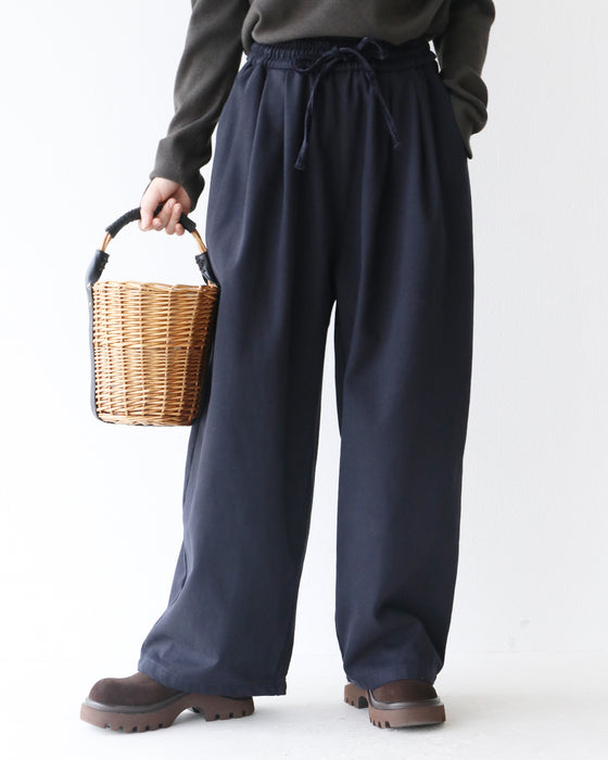 裏ベロアあたたかゆったりパンツ