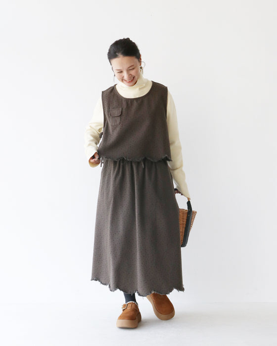 小花柄で日常にやさしい彩り ベスト