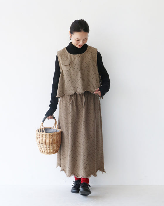 小花柄で日常にやさしい彩り ベスト