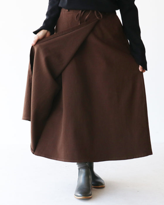 巻いてないスカート