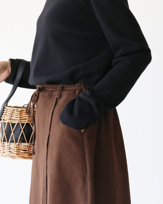 巻いてないスカート