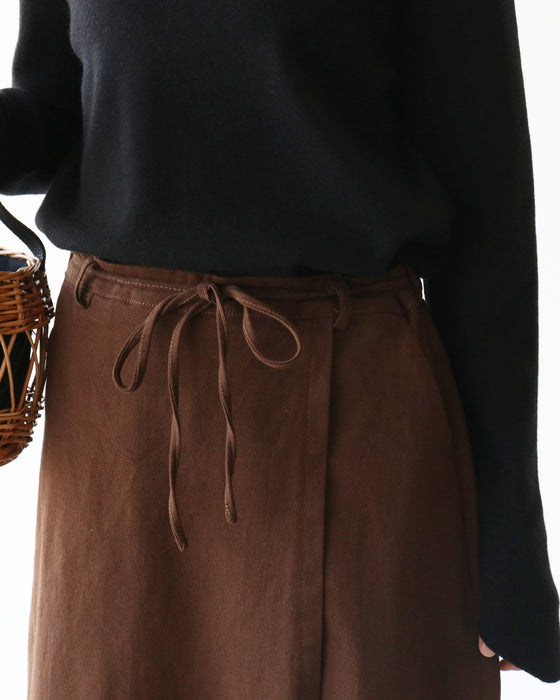 巻いてないスカート