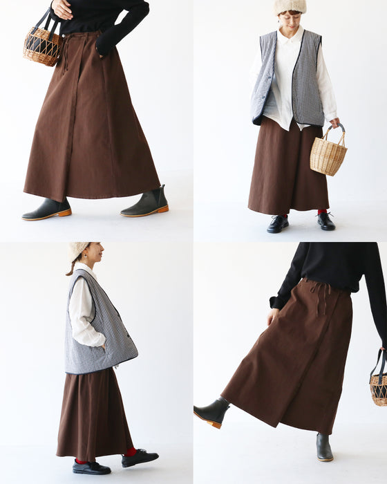 巻いてないスカート