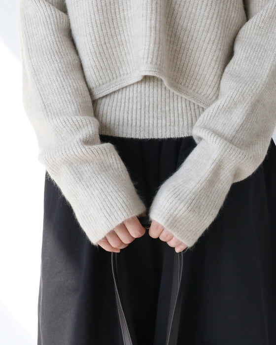 〈全2色〉悩まず決まる　セットアップニット