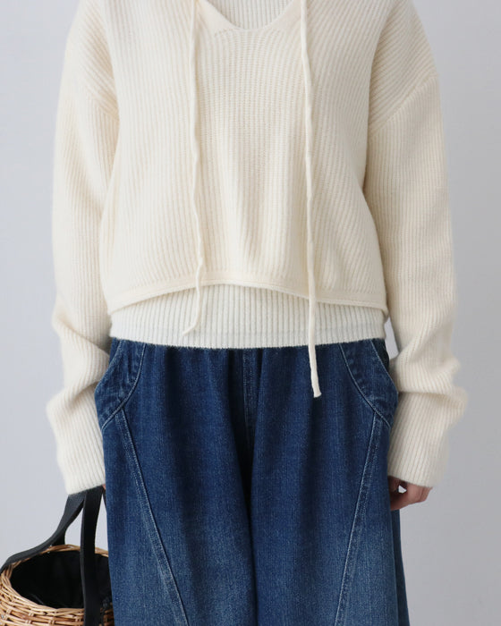 〈全2色〉悩まず決まる　セットアップニット