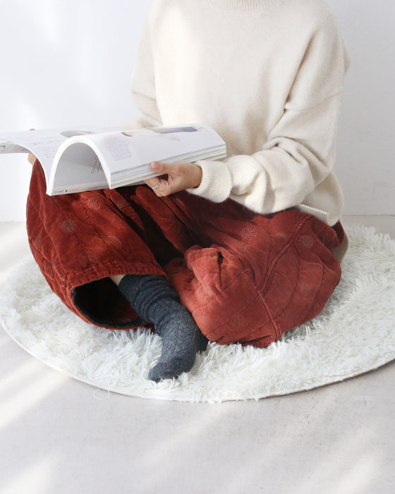 あたたか中綿リーフパンツ