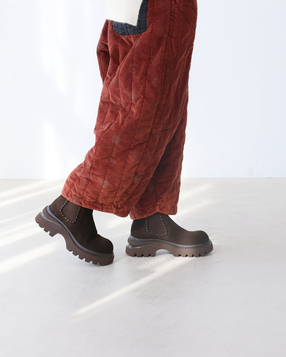 あたたか中綿リーフパンツ