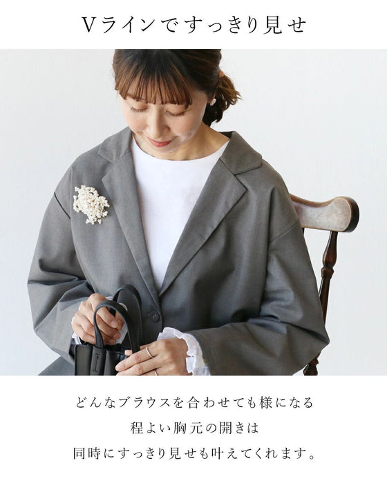 品のある佇まいを演出する ジャケット