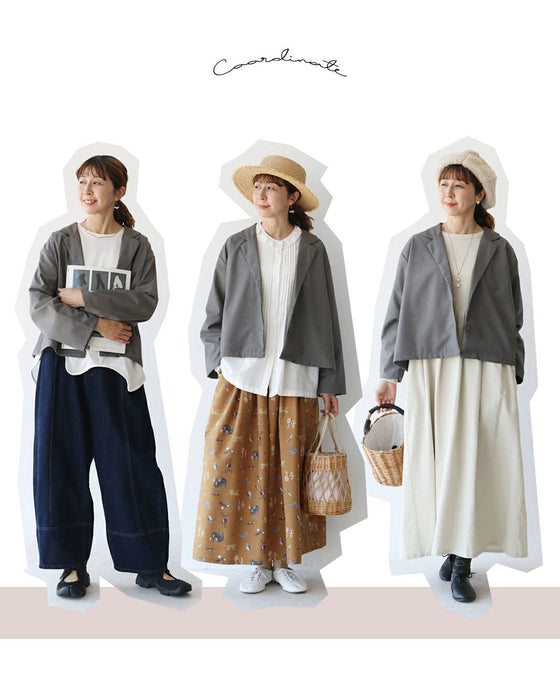 品のある佇まいを演出する ジャケット