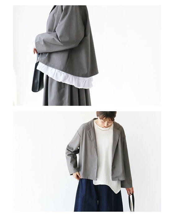 品のある佇まいを演出する ジャケット