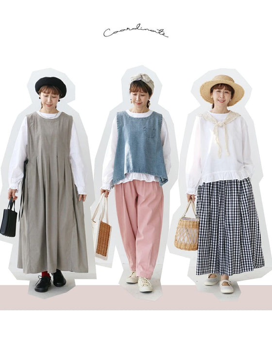 大人の華やぎフリルブラウス