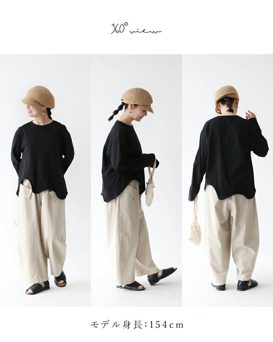 〈全2色〉シンプルなのに、どこか違う。トップス