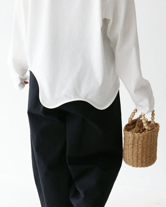 〈全2色〉シンプルなのに、どこか違う。トップス