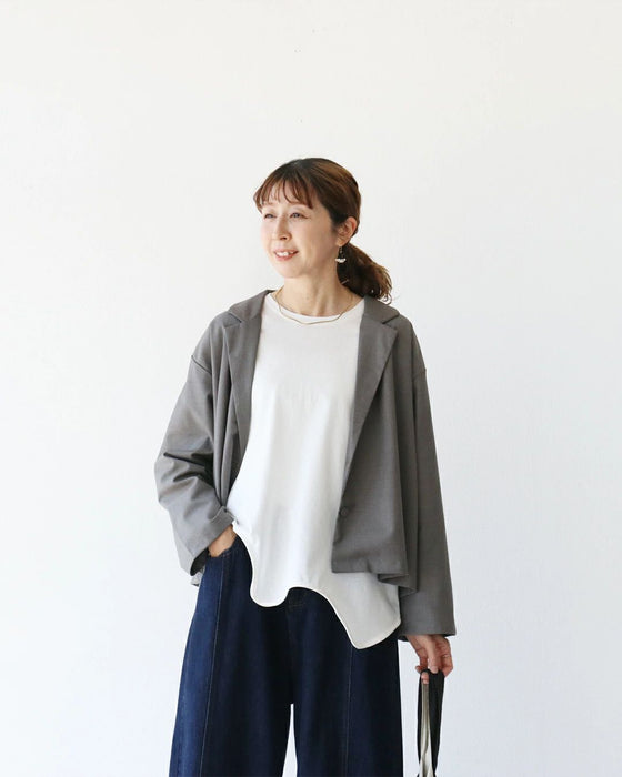 〈全2色〉シンプルなのに、どこか違う。トップス