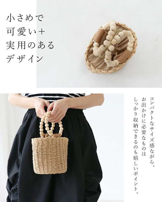 シンプルコーデの主役バッグ