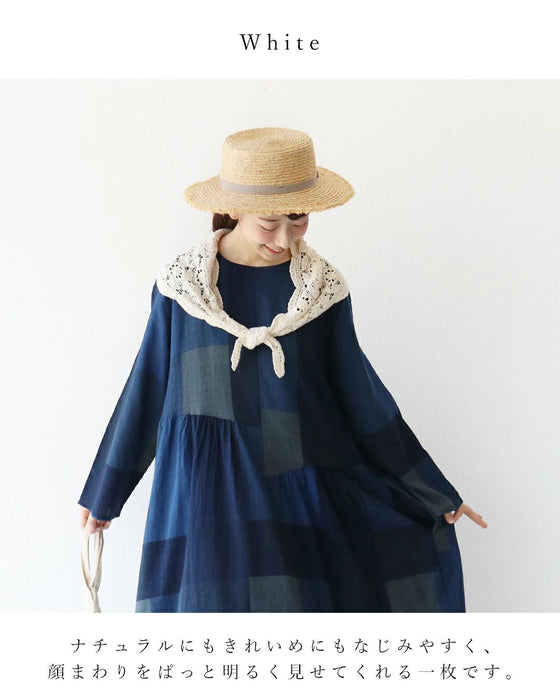 〈全2色〉さっとかけて、やさしく華やぐストール