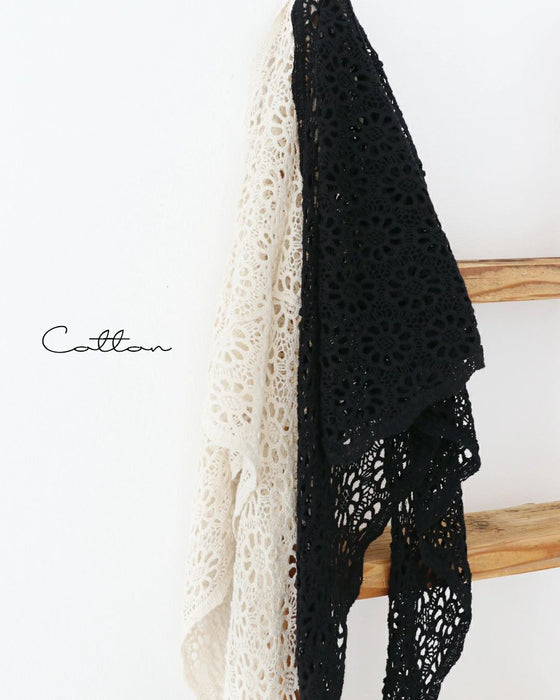 〈全2色〉さっとかけて、やさしく華やぐストール