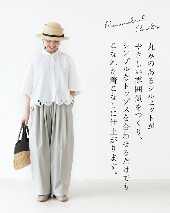 毎日にちょうどいい、ゆるワイド。パンツ