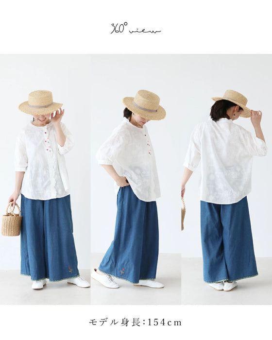 シンプルの中に、ひとさじの遊び心 パンツ
