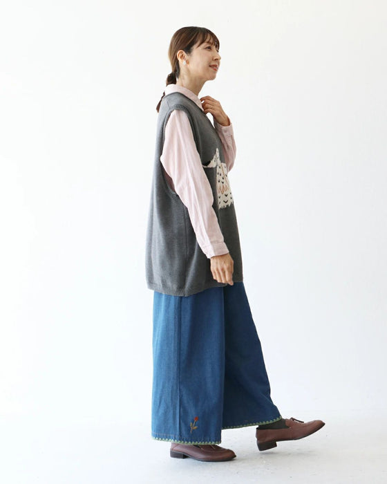 シンプルの中に、ひとさじの遊び心 パンツ