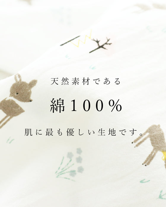 【S～L対応】誰かと被らない柄絵本バンビ トップス