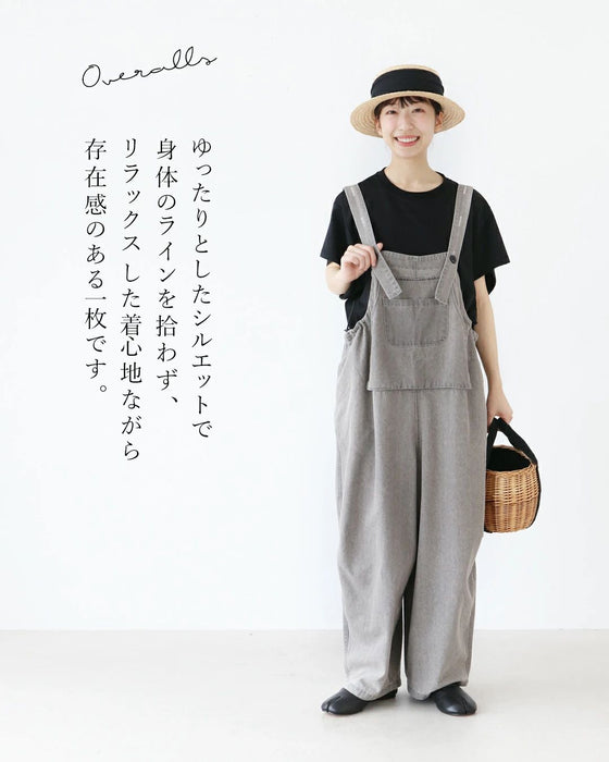 ヴィンテージ感のある魅力のサロペット