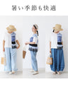 遊び心をプラスする、リメイク風Tシャツ。