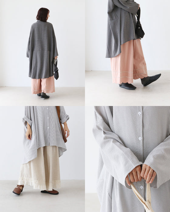 【S～3L対応】全体型対応！落ち感すらり見え美人チュニック