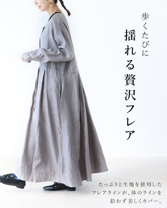 【S～3L対応】クラシカルなこなれ感