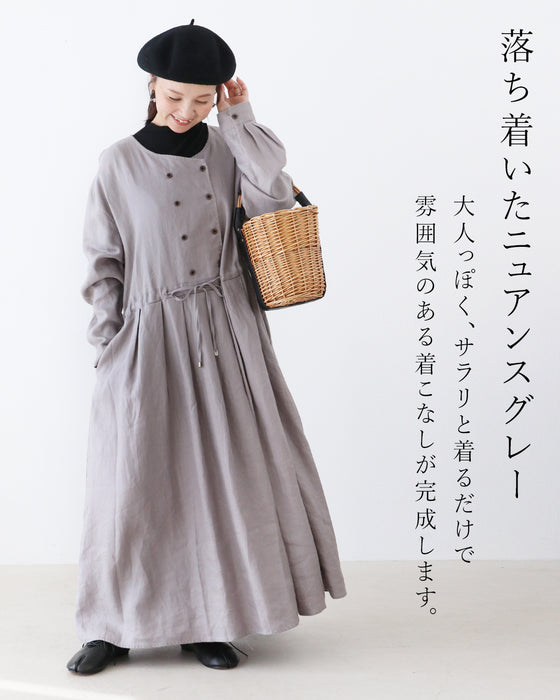 【S～3L対応】クラシカルなこなれ感