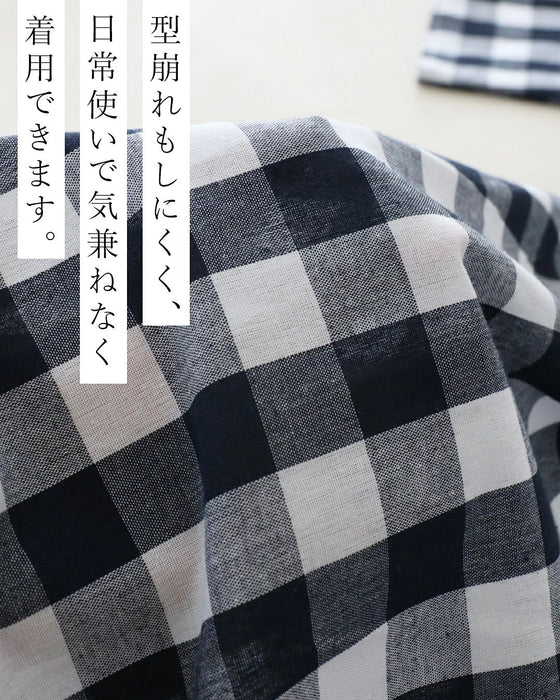 〈全2色〉存在感を放つ惹きつけるチェック ワンピース