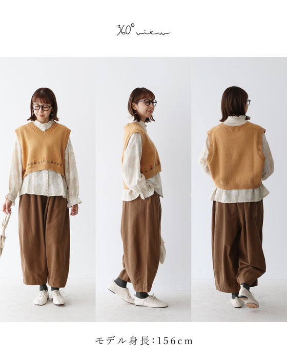 全方位。綺麗な立ち姿 パンツ