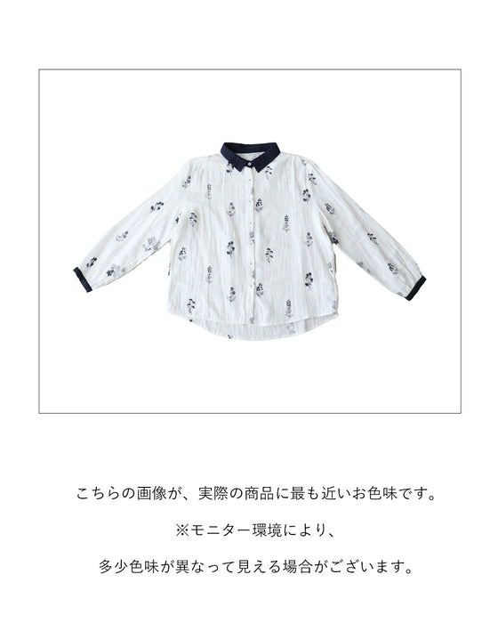 やわらかガーゼで過ごす、特別な日常 ブラウス