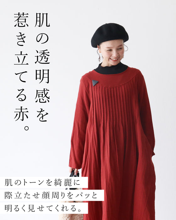 1枚で主役級大人の鮮やかさ ワンピース