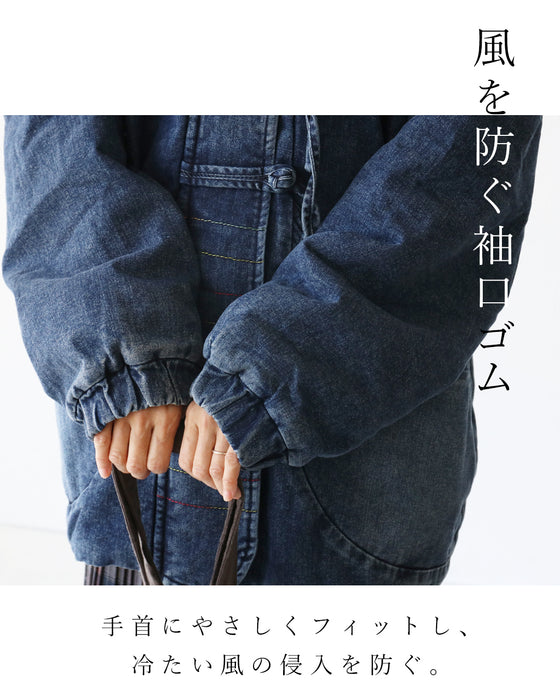 ほっこり温かい大人の個性派中綿アウター