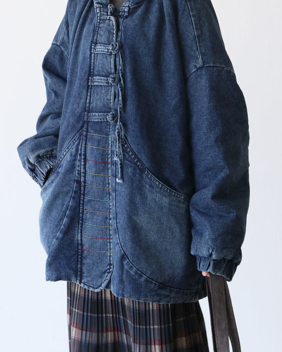 ほっこり温かい大人の個性派中綿アウター