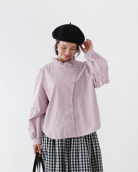 すっきり見えお洒落服ブラウス