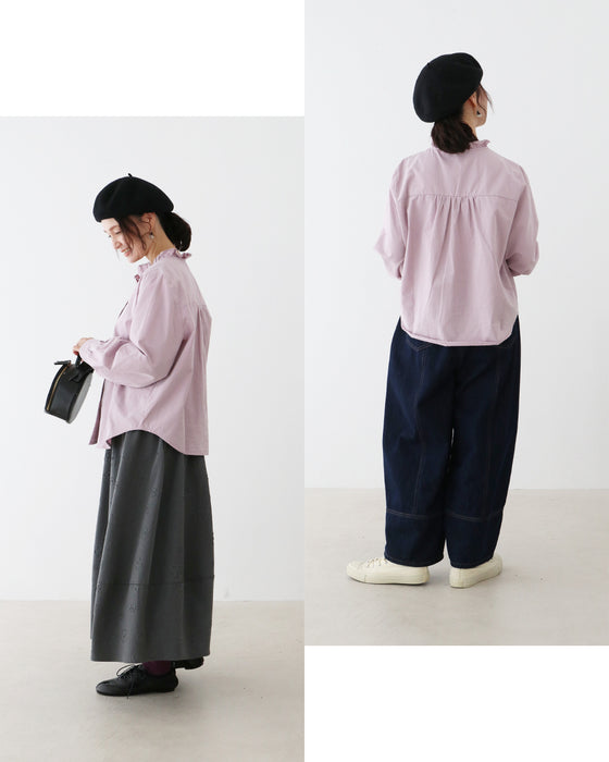 すっきり見えお洒落服ブラウス