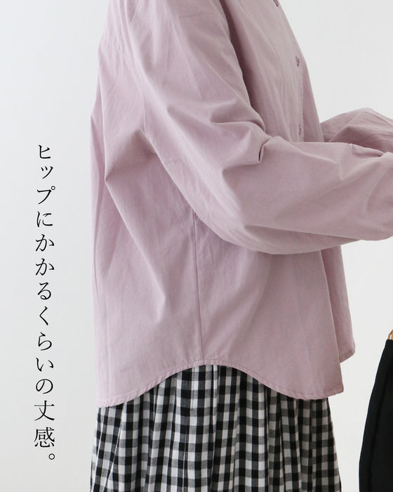 すっきり見えお洒落服ブラウス