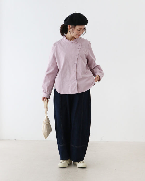 すっきり見えお洒落服ブラウス
