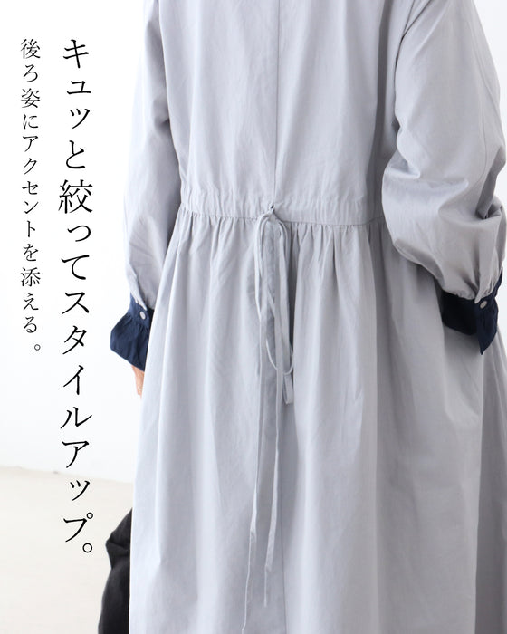 存在感を放つ惹きつけるチェック ワンピース