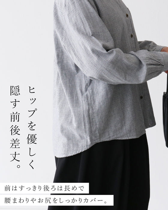 思わず触れたくなる柔らかさダブルガーゼストライプ