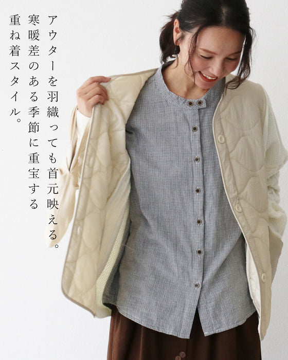思わず触れたくなる柔らかさダブルガーゼストライプ