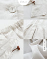 (Beige) Occasion 2-piece set [+Free brooch]