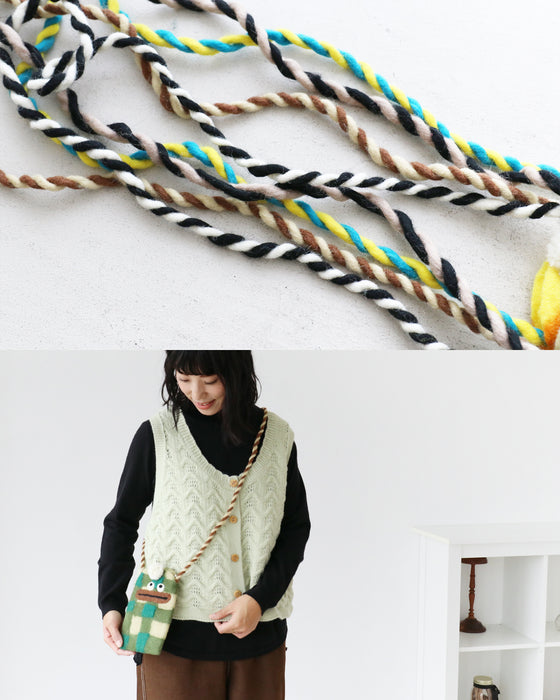 心まで温まる遊び心ポシェット