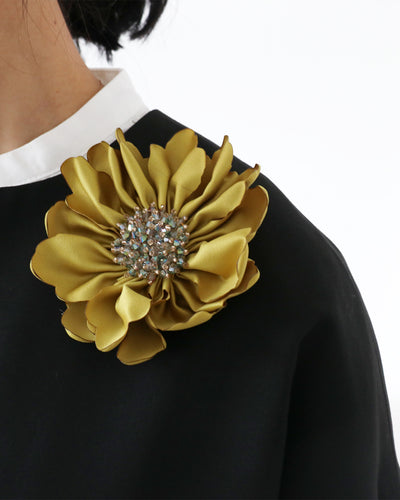 サテンマスタード